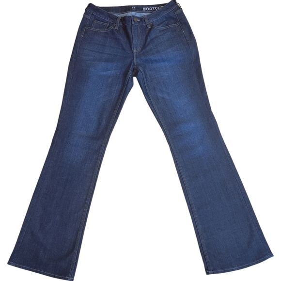 NY&C Low Rise Bootcut Curvy Denim Jeans Size 10 - Picture 3 of 5